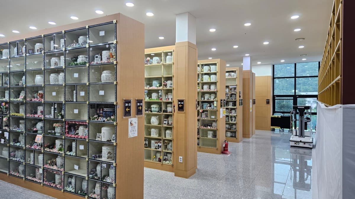 남양주 봉안당(납골당) 내부 시설 전경