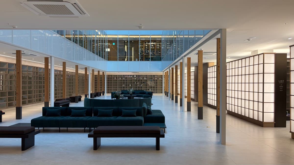 용인 봉안당(납골당) 내부 시설 전경