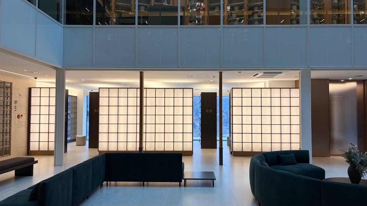 용인 봉안당(납골당) 외부 전경 및 주변 환경